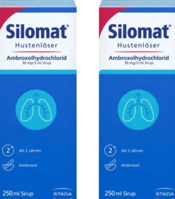 Silomat Hustenlöser Ambroxolhydrochlorid 30mg je 5ml Sirup 2 x 250 ml