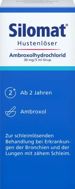 Silomat Hustenlöser Ambroxolhydrochlorid 30mg je 5ml Sirup 250 ml