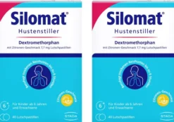 Silomat Hustenstiller DMP Zitrone 2 x 40 Lutschpastillen