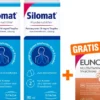 Silomat Hustenstiller Pentoxyverin 19 mg je ml 2 x 30 ml Tropfen + gratis Eunova VivaChrono 2 x 10 Tabletten