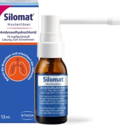 Silomat 10 mg Hustenlöser Spray mit Ambroxolhydrochlorid