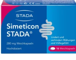 Simeticon Stada 280 mg 16 Weichkapseln