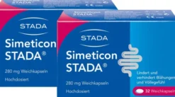 Simeticon Stada 280 mg 2 x 32 Weichkapseln