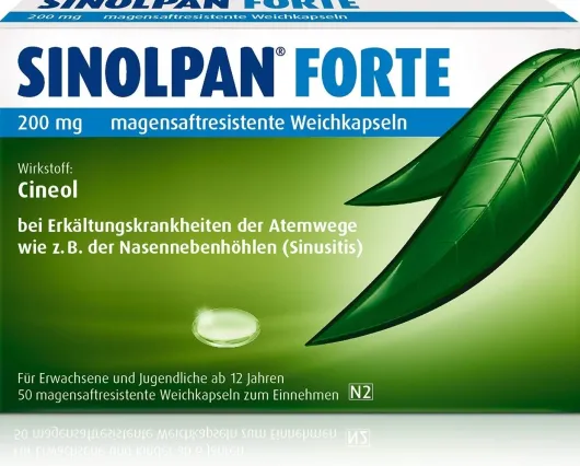 Sinolpan forte 200 mg 50 magensaftresistente Weichkapseln