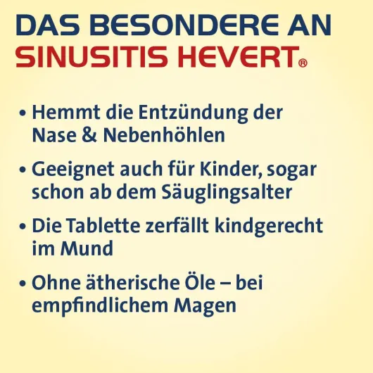 Sinusitis Hevert 100 Tabletten