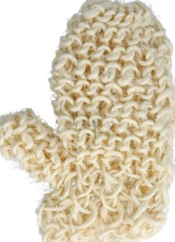Sisal Massagehandschuh Grob Gestrickt Titania