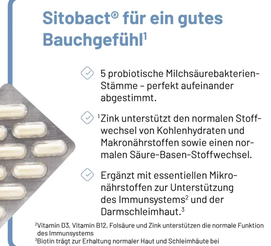 Sitobact 15 Kapseln
