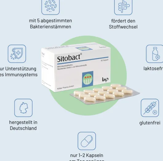 Sitobact 90 Kapseln
