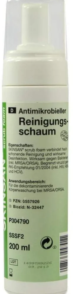 Skinsan Scrub Foam Reinigungs-Schaum 200ml