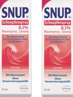 Snup Schnupfenspray 0,1 % Nasenspray 2 x 15 ml