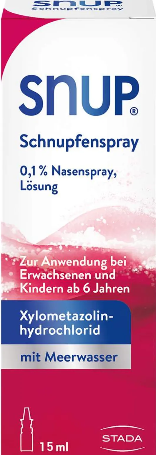 Snup Schnupfenspray 0,1 % Nasenspray 15 ml