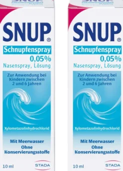 Snup Schnupfenspray 0,05% 2 x 10 ml Dosierspray