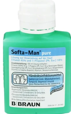 Softa Man Pure 100 ml Händedesinfektionsmittel