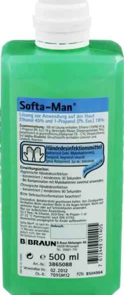 Softa Man Spenderflasche 500 ml Lösung