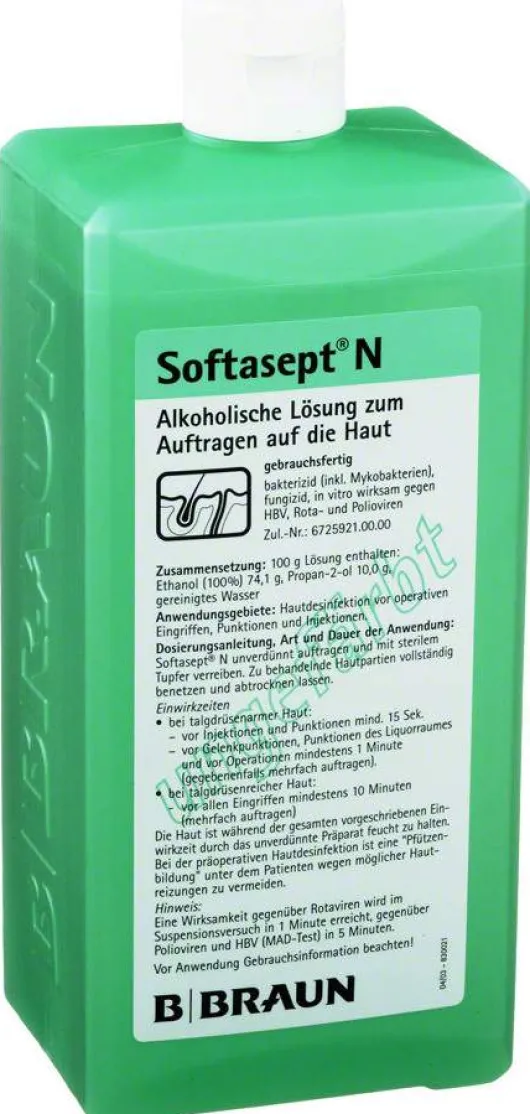 Softasept N Farblos Dosierflasche 1 L Lösung