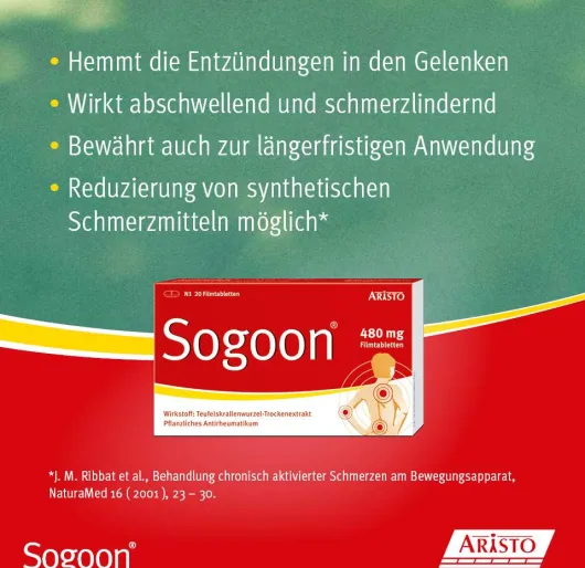 Sogoon Teufelskralle 20 Filmtabletten