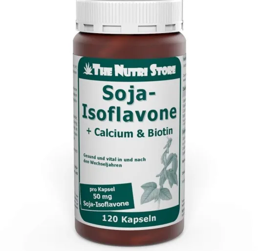 Soja Isoflavone 50 mg + Calcium + Biotin 120 Kapseln