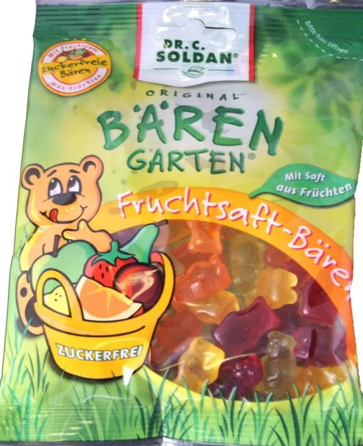 Soldan Bären Zuckerfrei 150 G Bonbons