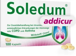 Soledum addicur 200 mg 100 magensaftresistente Weichkapseln