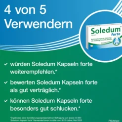 Soledum Kapseln forte 50 magensaftresistente Kapseln