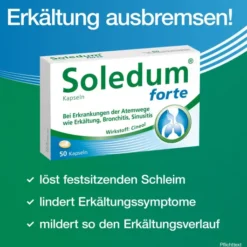 Soledum Kapseln forte 50 magensaftresistente Kapseln