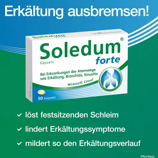 Soledum Kapseln forte 50 magensaftresistente Kapseln