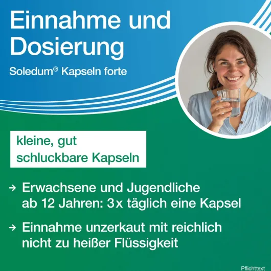 Soledum Kapseln forte 50 magensaftresistente Kapseln