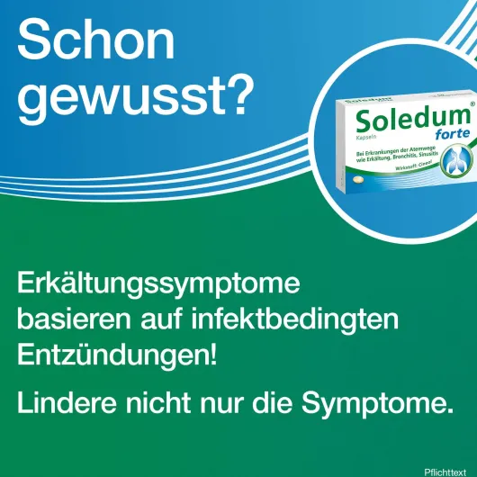 Soledum Kapseln forte 50 magensaftresistente Kapseln