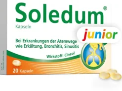 Soledum Kapseln Junior 100 mg 20 magensaftresistente Kapseln