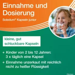Soledum Kapseln Junior 100 mg 20 magensaftresistente Kapseln