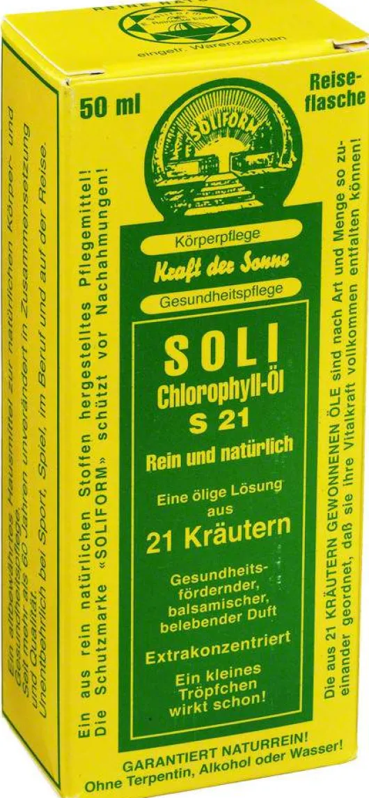 Soli Chlorophyll Öl S 21 50 ml Öl