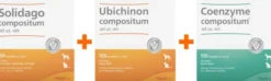 Solidago Compositum ad us.vet 100 St. + Ubichinon Compositum ad us.vet. 100 St. + Coenzym Compositum ad us.vet. 100 St.