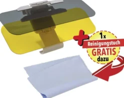 Sonnenblende Safe View 2 in 1 für Tag und Nacht + Reinigungstuch GRATIS