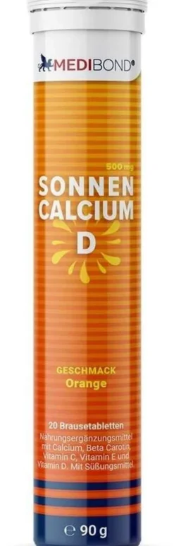 Sonnencalcium D Medibond Brausetabletten 20 Stück