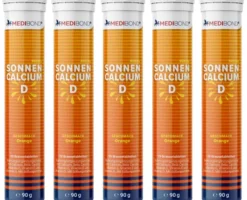 Sonnencalcium D Medibond Brausetabletten 5 x 20 Stück
