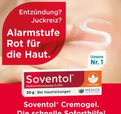 Soventol HydroCortisonAcetat 0,25% 20 g Creme