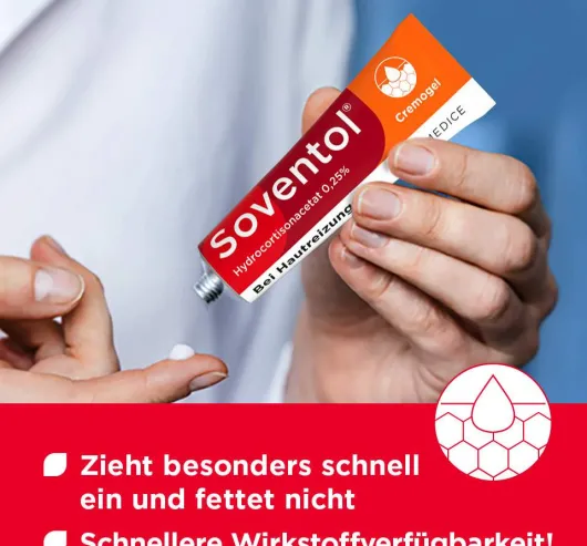 Soventol HydroCortisonAcetat 0,25% 20 g Creme