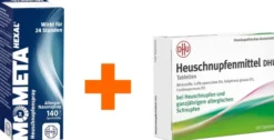 Sparset Allergie Mometahexal Heuschnupfenspray 50 µg 140 Sprühstöße 18 g + Heuschnupfenmittel DHU 100 Tabletten