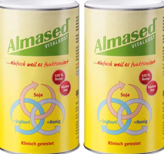 Sparset Almased Vital - Pflanzen - Eiweißkost 2 x 500 g Pulver