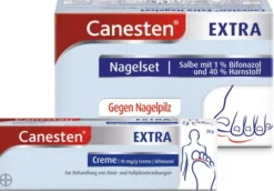 Sparset Canesten Extra Nagelset + Canesten Extra 20 g Creme