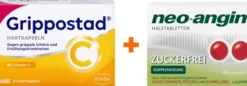 Sparset Erkältung Grippostad C & neo angin Halstabletten zfr.48 Lutschtabletten