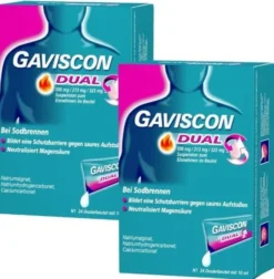 Sparset Gaviscon Dual 48 x 10 ml Suspension