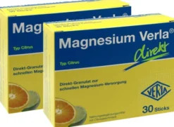 Sparset Magnesium Verla Direkt Granulat Citrus 2 x 30 Stück
