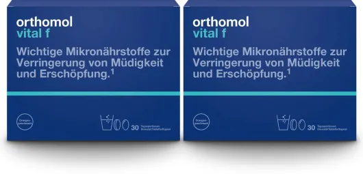 Sparset Orthomol Vital F 2 x 30 Tagesportionen