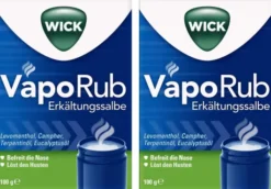 Sparset Wick VapoRub 2 x 100 g Erkältungssalbe