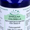 Spirulina Chlorella 180 Tabletten
