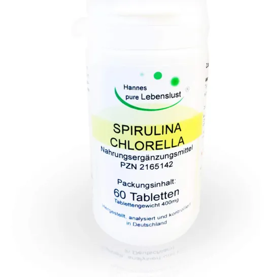 Spirulina Chlorella 60 Tabletten