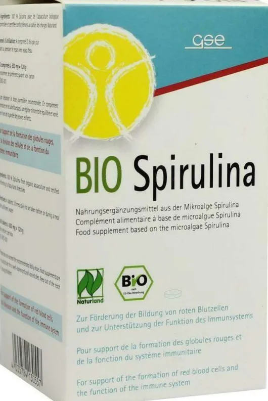 Spirulina 500 mg Bio Naturland Tabletten 240 Tabletten