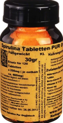 Spirulina Tabletten