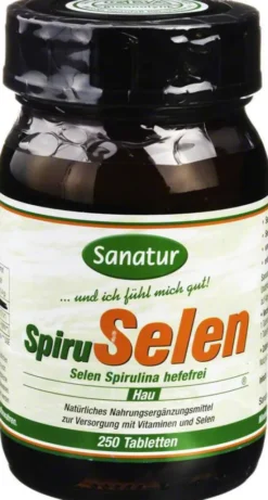 Spiruselen Selen Spirulina 250 Tabletten